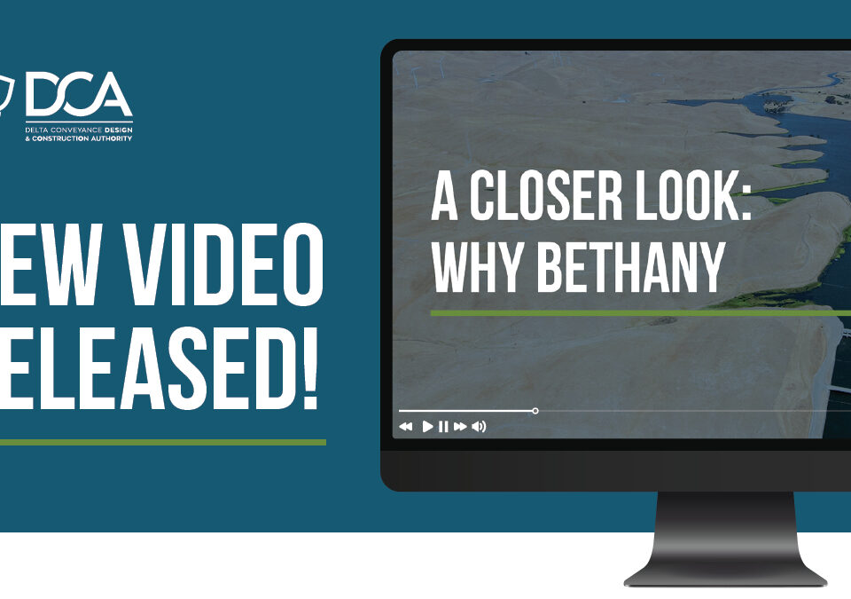 Image with text to the left that states "NEW VIDEO RELEASED!". To the right of the text is a monitor with a video displaying the title screen "A CLOSER LOOK: WHY BETHANY"