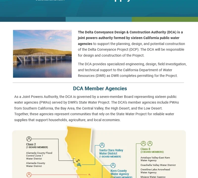 thumbnail of the DCA general fact sheet