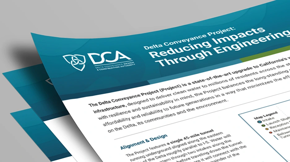 thumbnail of three DCA fact sheets