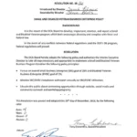 document thumbnail of the DCA SBE / DVBE Policy
