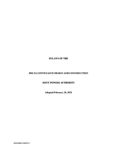 document thumbnail of the DCA Bylaws