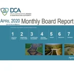 document thumbnail of the April 16, 2020 board report