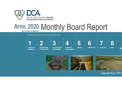 document thumbnail of the April 16, 2020 board report