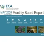 document thumbnail of the May 21, 2020 board report