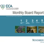 document thumbnail of the November 18, 2022 board report