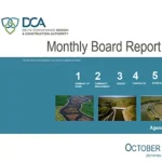 document thumbnail of the October 20, 2022 board report