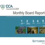document thumbnail of the September 21, 2023 monthly board report