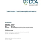 thumbnail of the 2023 Bethany Total Project Cost Estimate