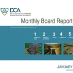 document thumbnail of the January 19, 2023 board report