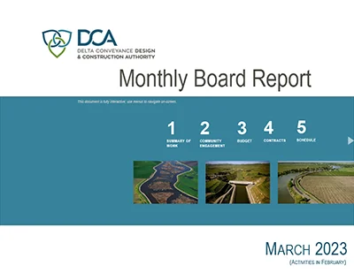 document thumbnail of the March 16, 2023 board report