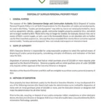document thumbnail of DCA Disposal of Surplus Property Policy