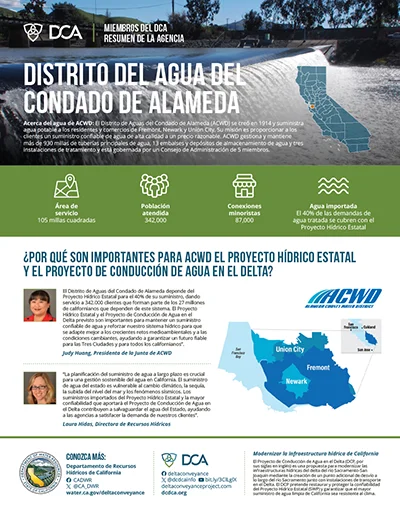 thumbnail of the Distrito del Agua del Condado de Alameda