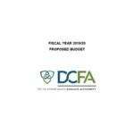 document thumbnail of the DCFA Budget – 2019