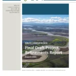 document thumbnail of the Delta Conveyance Project Refinements Report