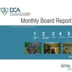 document thumbnail of the April 15, 2021 board report