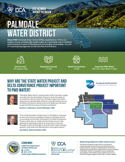 document thumbnail of the Palmdale Water District Fact Sheet