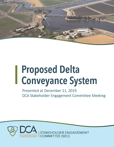 thumbnail of 2019 Proposed Delta Conveyance System
