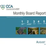 document thumbnail of the August 19, 2021 board report