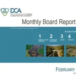 document thumbnail of the February 18, 2021 board report