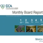 document thumbnail of the March 17, 2022 board report