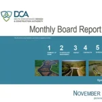 document thumbnail of the November 18, 2021 board report