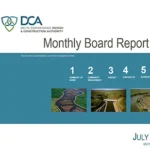 document thumbnail of the July 15, 2022 board report