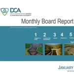 document thumbnail of the January 20, 2022 board report