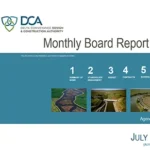 document thumbnail of the July 15, 2021 board report