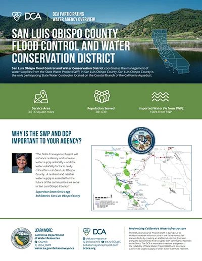 document thumbnail of the San Luis Obispo County Fact Sheet