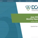 thumbnail of the June 2026 monthly board report